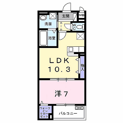 メゾンドエフ 204【管理NO：1-027847801-02040】 ★家具家電は申し込み後に搬入します★ ★2026年11月中旬入居可能★の外観画像