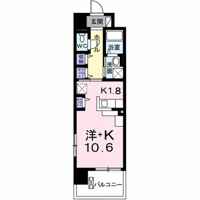 ポーシェガーデン２ 508【管理NO：1-017748701-05080】 ★家具家電は申し込み後に搬入します★ ★2026年11月上旬入居可能★の外観画像