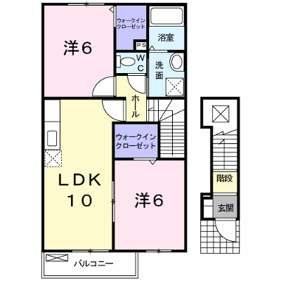 サンリット的形Ⅰ 201【管理NO：1-015602101-02010】 ★家具家電は申し込み後に搬入します★ ★2026年11月上旬入居可能★の外観画像