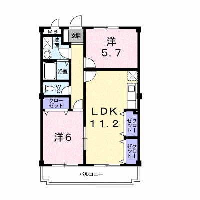 アメニティ前栽２号館 203【管理NO：1-003776102-02030】 ★家具家電は申し込み後に搬入します★ ★2026年10月下旬入居可能★の外観画像