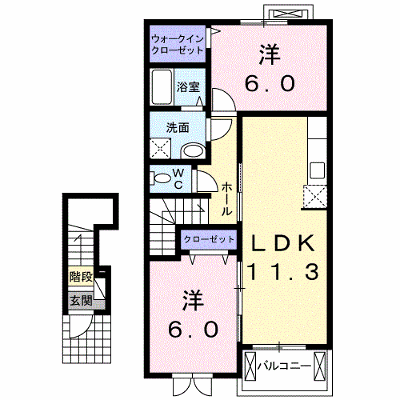 イリーデ　Ａ 203【管理NO：1-017359001-02030】 ★家具家電は申し込み後に搬入します★ ★2026年11月上旬入居可能★の外観画像
