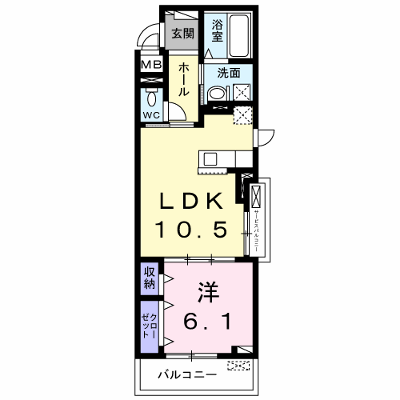 オーチャードハウス 301【管理NO：1-027072701-03010】 ★家具家電は申し込み後に搬入します★ ★2026年10月上旬入居可能★の外観画像