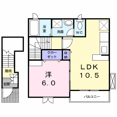 ブルーメゾン 202【管理NO：1-014619601-02020】 ★家具家電は申し込み後に搬入します★ ★2026年12月中旬入居可能★の外観画像