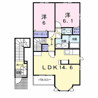 メルシー　ボンジョルネ　Ａ棟 205【管理NO：1-015526601-02040】 ★家具家電は申し込み後に搬入します★ ★2026年11月中旬入居可能★の外観画像