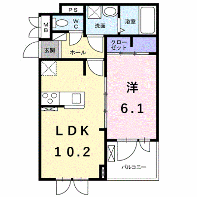 イル　リモーネ 206【管理NO：1-025851001-02050】 ★家具家電は申し込み後に搬入します★ ★2026年10月下旬入居可能★の外観画像