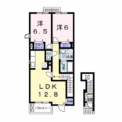 イジュ　アクシズ 201【管理NO：1-015102402-02010】 ★家具家電は申し込み後に搬入します★ ★2026年10月中旬入居可能★の外観画像