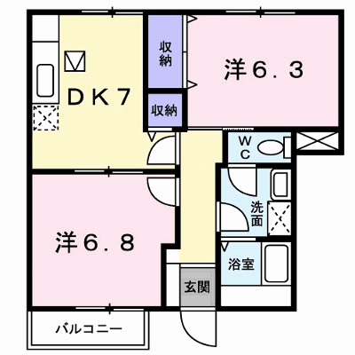 ビレッジあいＢ 101【管理NO：1-007708402-01010】 ★家具家電は申し込み後に搬入します★ ★2026年11月上旬入居可能★の外観画像