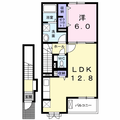 クラール名東　Ａ 203【管理NO：1-019088801-02030】 ★家具家電は申し込み後に搬入します★ ★2026年11月上旬入居可能★の外観画像