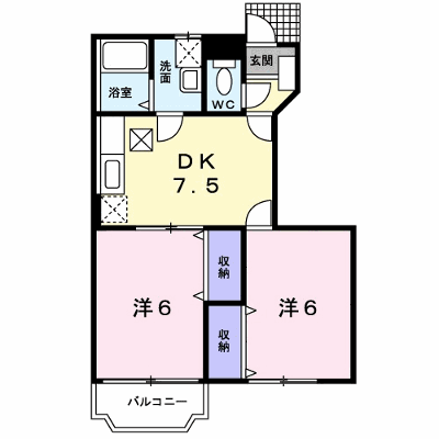 ベイスターＫ 103【管理NO：1-010856901-01030】 ★家具家電は申し込み後に搬入します★の外観画像