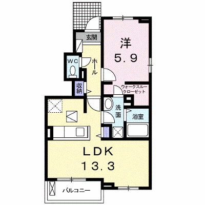 レガート春日Ⅲ 101【管理NO：1-021607903-01010】 ★家具家電は申し込み後に搬入します★ ★2026年11月上旬入居可能★の外観画像