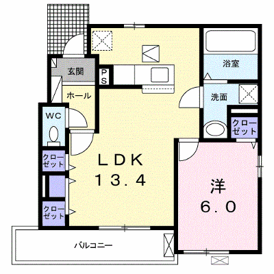ルミエール 101【管理NO：1-025629501-01010】 ★家具家電は申し込み後に搬入します★の外観画像