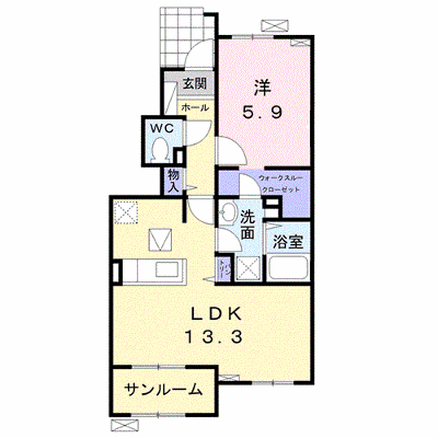 フィデール・ソウＢ 102【管理NO：1-024854702-01020】 ★家具家電は申し込み後に搬入します★ ★2026年11月中旬入居可能★の外観画像