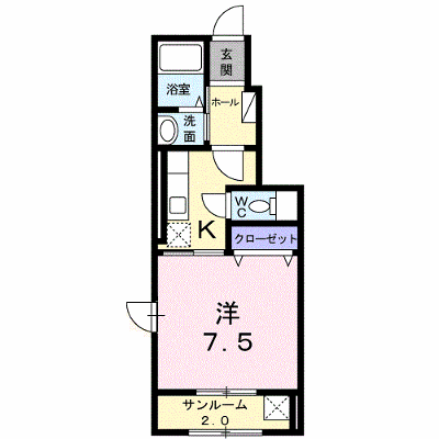 インフィニティーＡ 105【管理NO：1-016999601-01050】 ★家具家電は申し込み後に搬入します★ ★2026年10月中旬入居可能★の外観画像