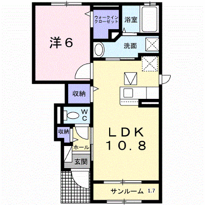 グランシャリオ　プラス 103【管理NO：1-026526201-01030】 ★家具家電は申し込み後に搬入します★ ★2026年11月上旬入居可能★の外観画像
