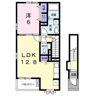 ルトンセラン 201【管理NO：1-018845701-02010】 ★家具家電は申し込み後に搬入します★ ★2026年10月中旬入居可能★の外観画像