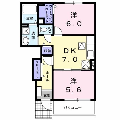 リヴァーサイド意宇Ⅴ 103【管理NO：1-014948901-01030】 ★家具家電は申し込み後に搬入します★ ★2026年11月上旬入居可能★の外観画像