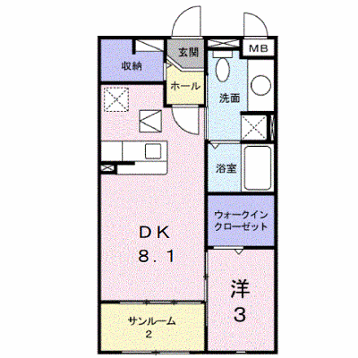 フェイバー　メゾン 103【管理NO：1-020299101-01030】 ★家具家電は申し込み後に搬入します★ ★2026年10月中旬入居可能★の外観画像