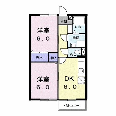 パラッツオ浜田 104【管理NO：1-006150801-01040】 ★家具家電は申し込み後に搬入します★ ★2026年11月中旬入居可能★の外観画像