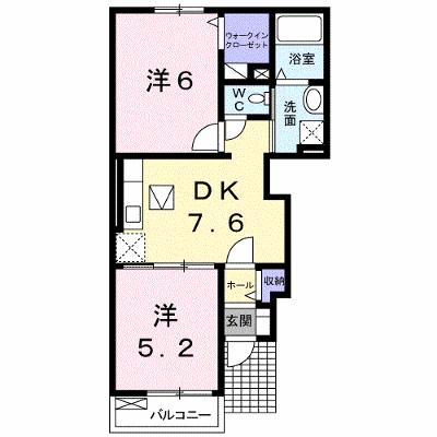キャトルセゾン 102【管理NO：1-016581801-01020】 ★家具家電は申し込み後に搬入します★ ★2026年11月中旬入居可能★の外観画像