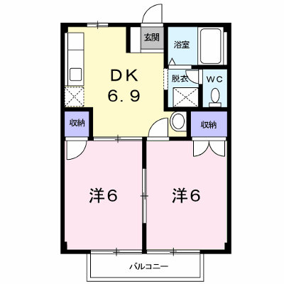 グリーンハイツシバタⅢ 102【管理NO：1-006174301-01020】 ★家具家電は申し込み後に搬入します★の外観画像