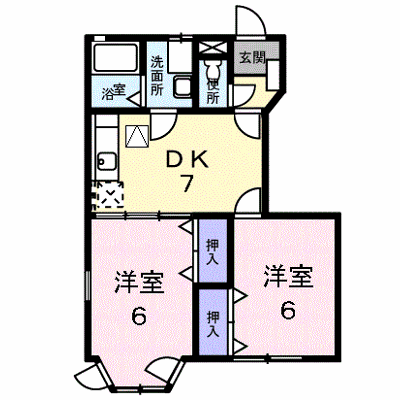 サンセール・Ⅴ 103【管理NO：1-011361301-01030】 ★家具家電は申し込み後に搬入します★の外観画像