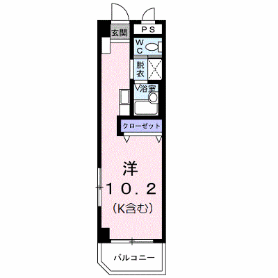 エレガンスゆい 304【管理NO：1-012208501-03040】 ★家具家電は申し込み後に搬入します★の外観画像