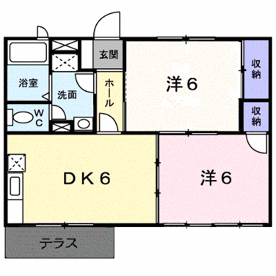 Ｎ・Ｓ・Ｋ　１号館 102【管理NO：1-005371801-01020】 ★家具家電は申し込み後に搬入します★ ★2026年10月中旬入居可能★の外観画像