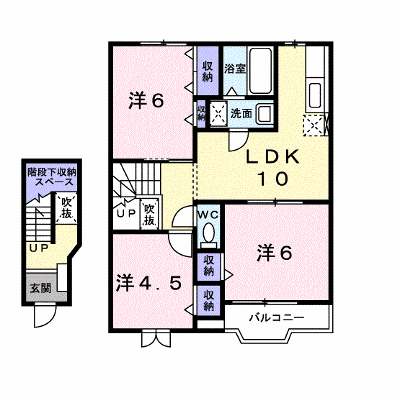 リベラＥＳＴ 203【管理NO：1-010276501-02030】 ★家具家電は申し込み後に搬入します★ ★2026年10月下旬入居可能★の外観画像