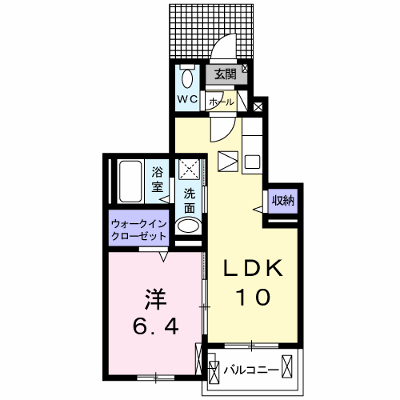ラ・ルーノ１番館 102【管理NO：1-023894901-01020】 ★家具家電は申し込み後に搬入します★の外観画像