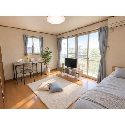 ◤　Monthly Stay千秋中島町Ⅰ　◢　🅿️駐車場有｜📶Wi-Fi完備｜👔法人限定｜🚭禁煙の外観画像