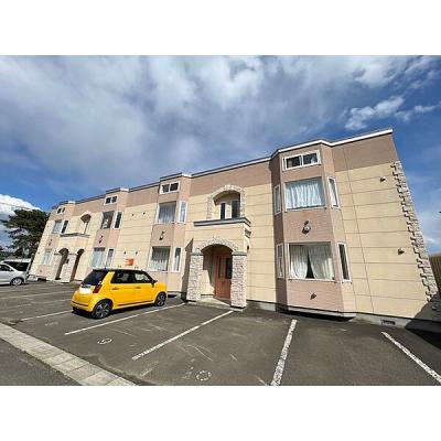 富良野 短期・マンスリー賃貸/駐車場付き・駅徒歩20分/家具家電付き1LDK/観光・出張・研修に最適！　【シェルゼ北斗】の外観画像