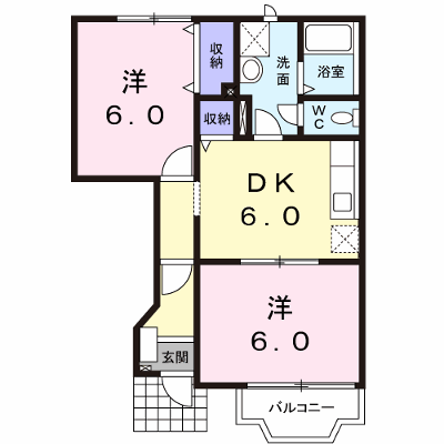 サンセール浜浦Ｂ 102【管理NO：1-007988702-01020】 ★家具家電は申し込み後に搬入します★ ★2026年10月中旬入居可能★の外観画像