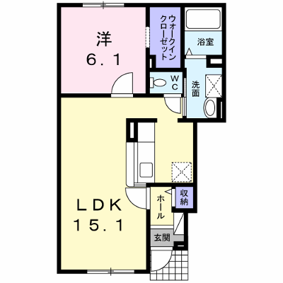 ブライトヴィラ 101【管理NO：1-020890503-01010】 ★家具家電は申し込み後に搬入します★の外観画像