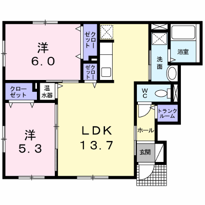 カポサルド 101【管理NO：1-016710501-01010】 ★家具家電は申し込み後に搬入します★ ★2026年11月中旬入居可能★の外観画像