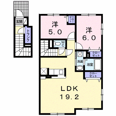 ガーディノディルースⅢ 201【管理NO：1-017784102-02010】 ★家具家電は申し込み後に搬入します★ ★2026年11月下旬入居可能★の外観画像