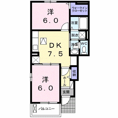 グランド　ソレイユⅢ 101【管理NO：1-019666003-01010】 ★家具家電は申し込み後に搬入します★ ★2026年10月中旬入居可能★の外観画像