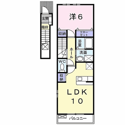 寿町イリーデ 204【管理NO：1-014377501-02040】 ★家具家電は申し込み後に搬入します★ ★2026年11月上旬入居可能★の外観画像