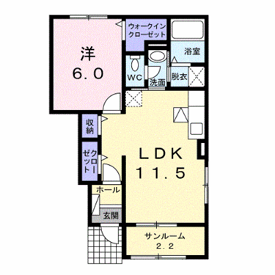 シエーナＣ 103【管理NO：1-023644903-01030】 ★家具家電は申し込み後に搬入します★ ★2026年11月中旬入居可能★の外観画像