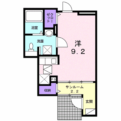 カーサ　プリマベーラ 102【管理NO：1-020968701-01020】 ★家具家電は申し込み後に搬入します★ ★2026年11月中旬入居可能★の外観画像