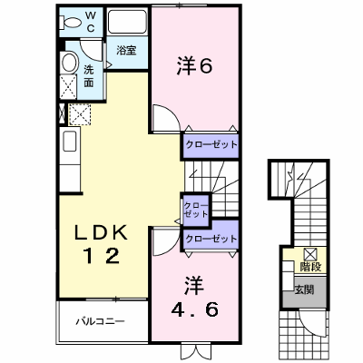 コーポ相澤 201【管理NO：1-010440201-02010】 ★家具家電は申し込み後に搬入します★ ★2026年10月下旬入居可能★の外観画像