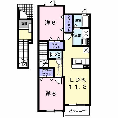 アースリバーＡ 203【管理NO：1-014250601-02030】 ★家具家電は申し込み後に搬入します★の外観画像