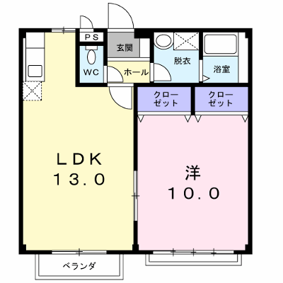 メゾンドエスポアールⅡ 202【管理NO：1-004475202-02020】 ★家具家電は申し込み後に搬入します★の外観画像