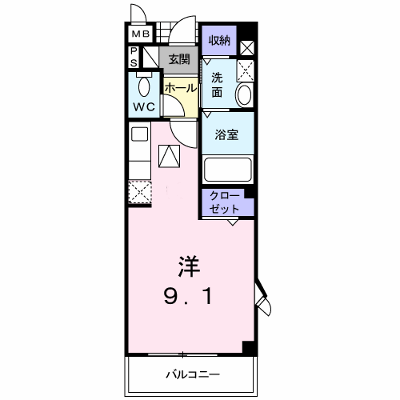 マーベラスＢ 101【管理NO：1-014257902-01010】 ★家具家電は申し込み後に搬入します★ ★2026年10月中旬入居可能★の外観画像