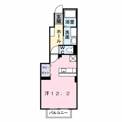 ボヌール・ラコンテ 102【管理NO：1-015571901-01020】 ★家具家電は申し込み後に搬入します★ ★2026年10月下旬入居可能★の外観画像