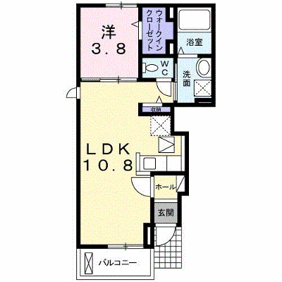 わかば　パーク 101【管理NO：1-023274801-01010】 ★家具家電は申し込み後に搬入します★ ★2026年11月中旬入居可能★の外観画像