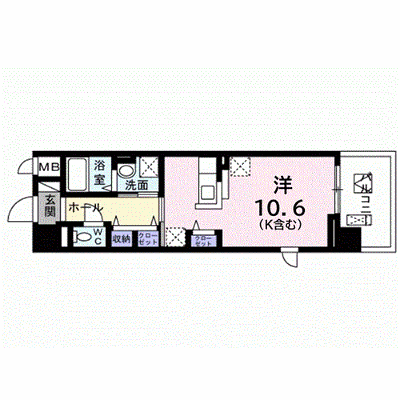 フェニックス 402【管理NO：1-015753401-04020】 ★家具家電は申し込み後に搬入します★ ★2026年11月中旬入居可能★の外観画像