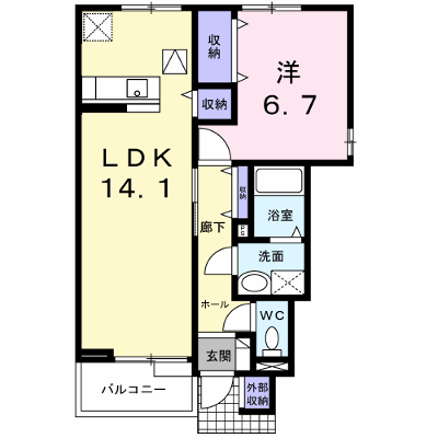 ＡＧＡＳＡ－９１１　Ｂ棟 103【管理NO：1-011894702-01030】 ★家具家電は申し込み後に搬入します★ ★2026年10月下旬入居可能★の外観画像