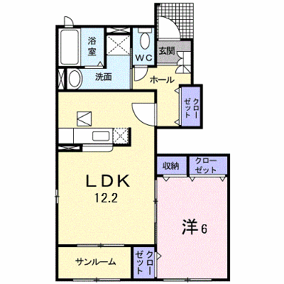 ヴィラージュ　Ⅲ 104【管理NO：1-014521203-01040】 ★家具家電は申し込み後に搬入します★ ★2026年10月中旬入居可能★の外観画像