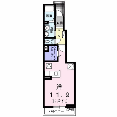 リアン・ヴェール 104【管理NO：1-021894301-01040】 ★家具家電は申し込み後に搬入します★の外観画像