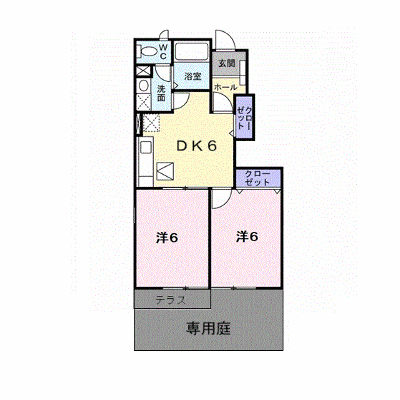 ファーウエスト鎌倉 104【管理NO：1-011688401-01040】 ★家具家電は申し込み後に搬入します★ ★2026年10月中旬入居可能★の外観画像
